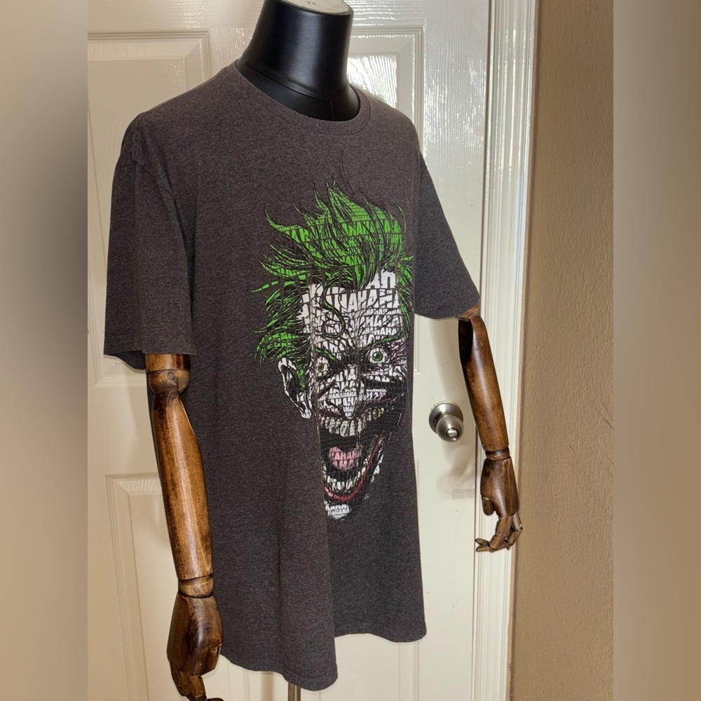 The Joker Laugh HaHaHa  Black T Shirt size XXL DC Comics Batman​​